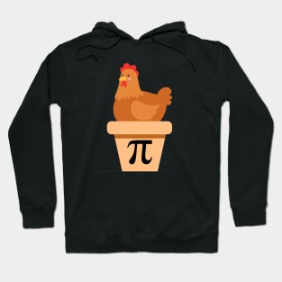 Chicken Pot Pi Funny Math Teacher Mathematics Student Gift Hoodie